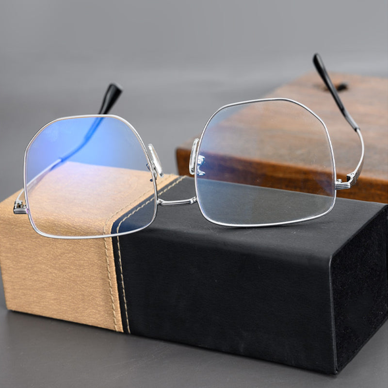 Quadratische Brillen A2610 - Weite Fassungen für Männer mit größeren Köpfen